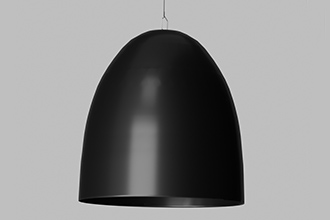 LAMPE SUSPENSION ALES NOIR