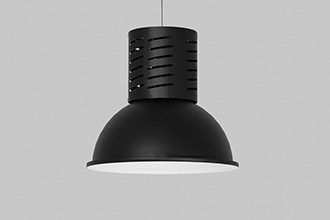 LAMPE SUSPENSION ELID NOIR